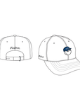 Casquette de papa de coton Malbon x CABOT