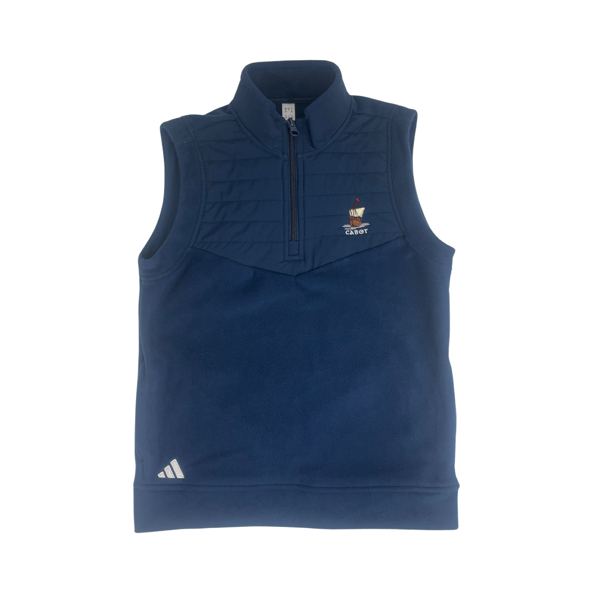 Adidas Cabot Links Junior Boys Fleece Vest