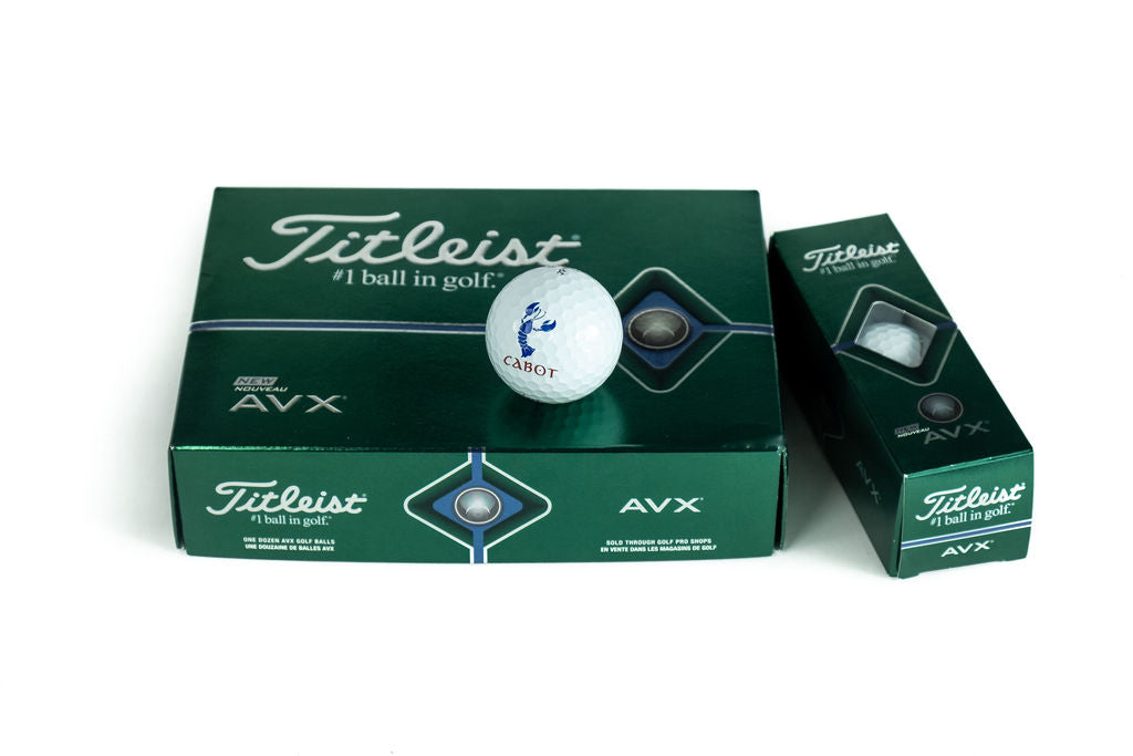 Titleist AVX Cabot Logo Golf Balls