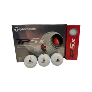 Taylormade TP5X Cabot Logo Golf Balls